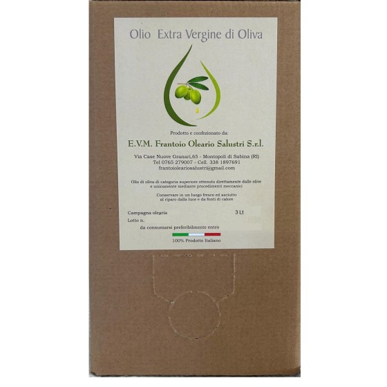 Pack 6 Bag in Box 3 liters Bio